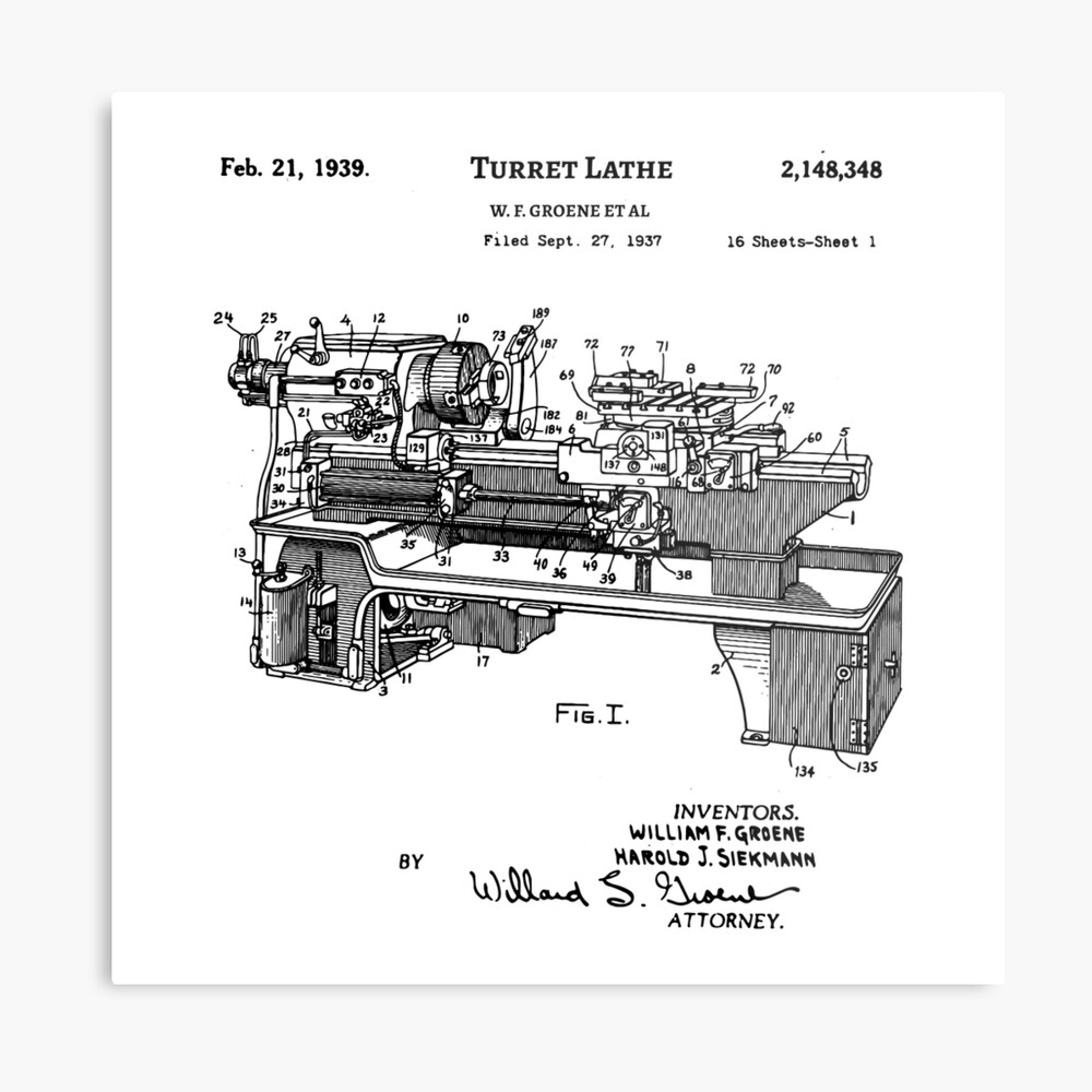 Vintage Patent Print - Fishing Lure 1936' Trucker Cap