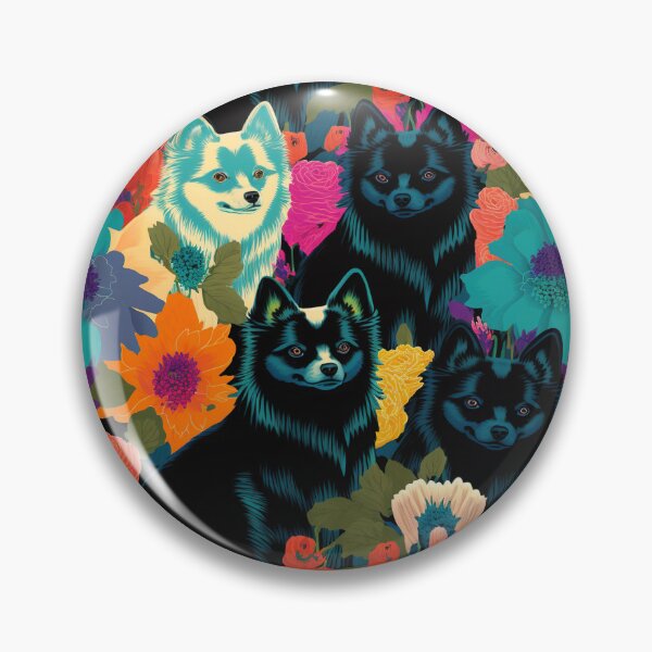 Item preview, cute colorful Schipperke  designed and sold by funmoun55.