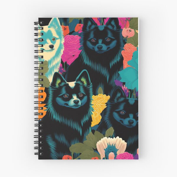 Item preview, cute colorful Schipperke  designed and sold by funmoun55.