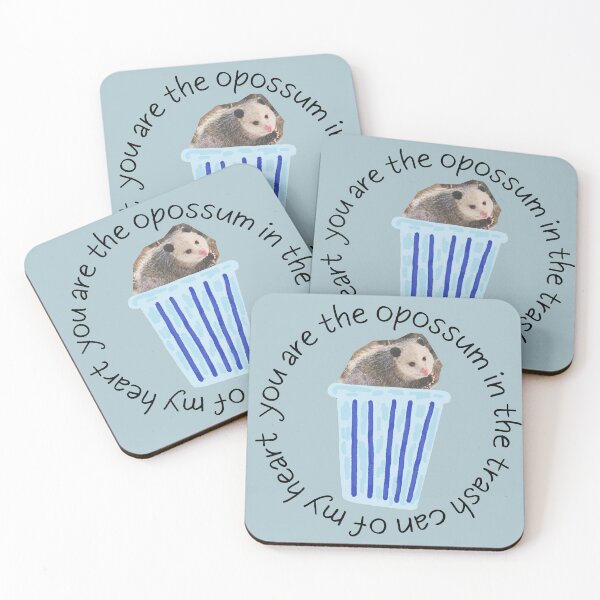 Item preview, You are the opossum in the trash can of my heart designed and sold by tziggles.