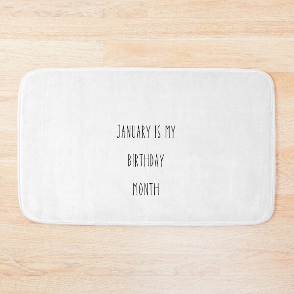 Item preview, January Birthday Quotes Aesthetic designed and sold by erion-store.