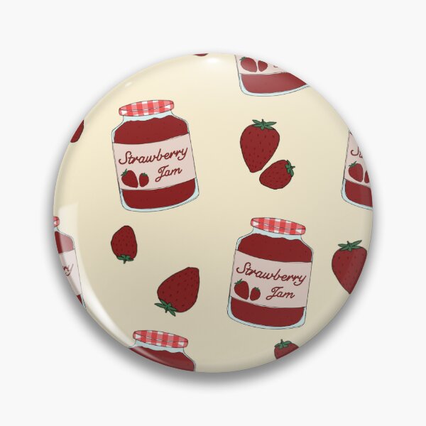 Item preview, Strawberry Jam Pattern designed and sold by hanameda.