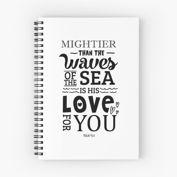 Item preview, Mightier Than The Waves Of The Sea Is His designed and sold by MentDesigns.