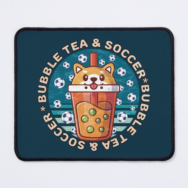Item preview, Bubble Tea and Soccer (Shiba Inu Dog) designed and sold by Numero14.