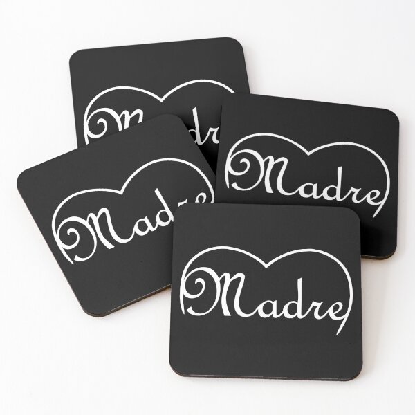 Item preview, Italian word Madre/Mother in the top of a heart in white designed and sold by SunnyDazDesign.