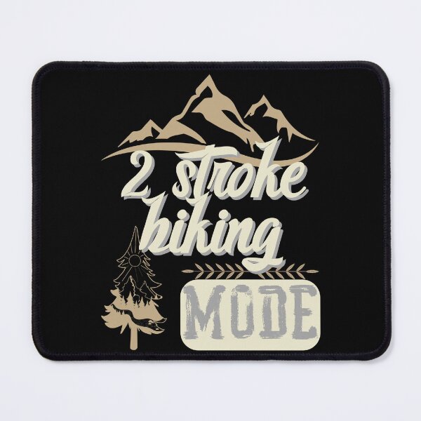 Item preview, 2 stroke biking mode, forest river sun inside tree pine designed and sold by movie-popcorn.
