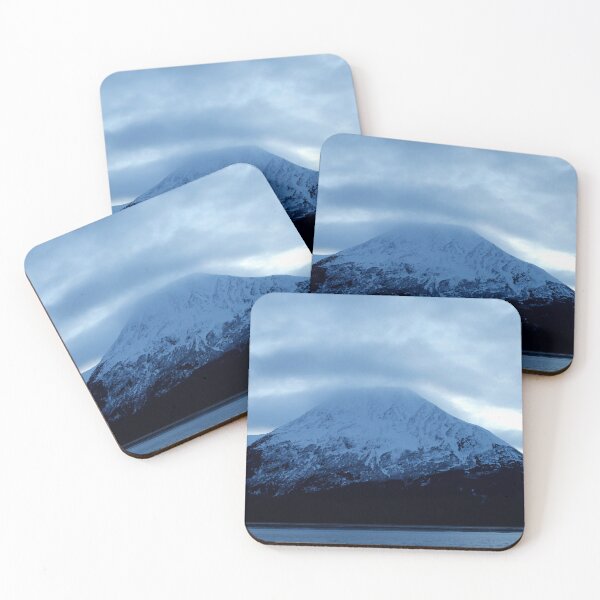 Item preview, Mountains in Alaska on a Cloudy Day designed and sold by photobarnbyali.