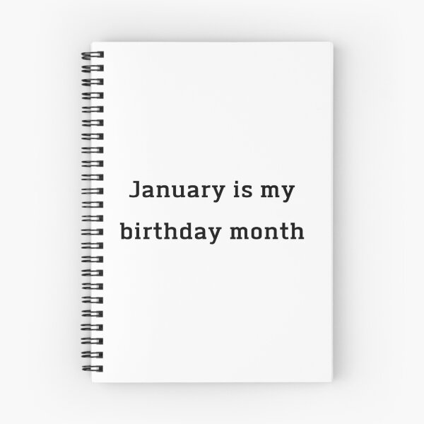 Item preview, January Birthday Quotes Aesthetic designed and sold by erion-store.