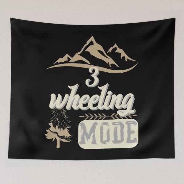 Item preview, 3 wheeling mode, forest river sun inside tree pine designed and sold by movie-popcorn.