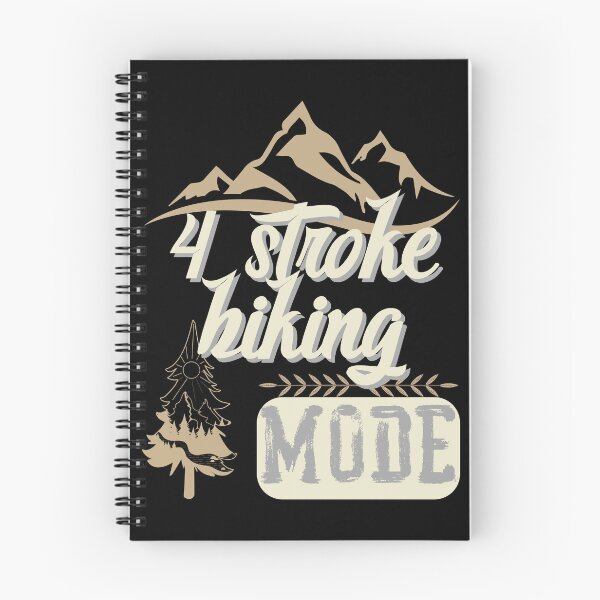 Item preview, 4 stroke biking mode, forest river sun inside tree pine designed and sold by movie-popcorn.