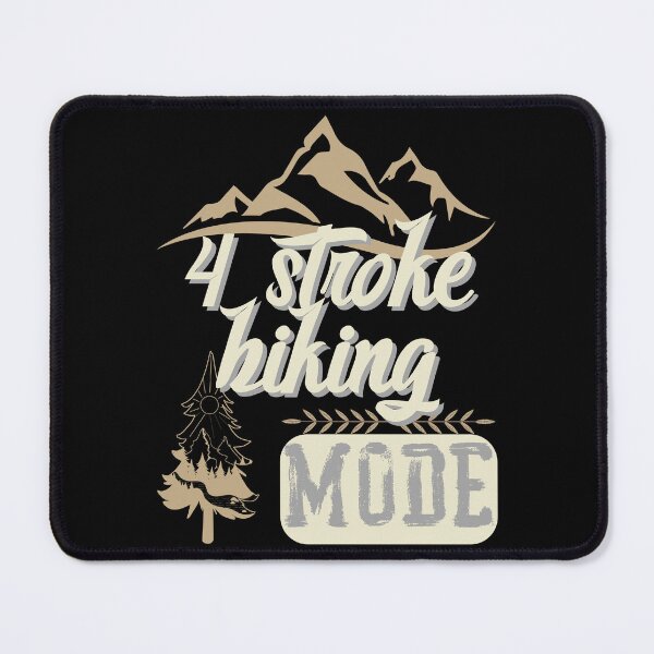 Item preview, 4 stroke biking mode, forest river sun inside tree pine designed and sold by movie-popcorn.