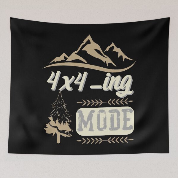 Item preview, 4x4-ing mode, forest river sun inside tree pine designed and sold by movie-popcorn.