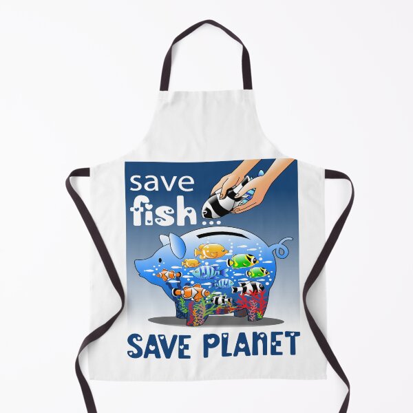 Item preview, Save Fish...Save Planet designed and sold by Concept-Hub.