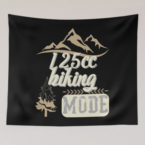 Item preview, 125cc biking mode, forest river sun inside tree pine designed and sold by movie-popcorn.