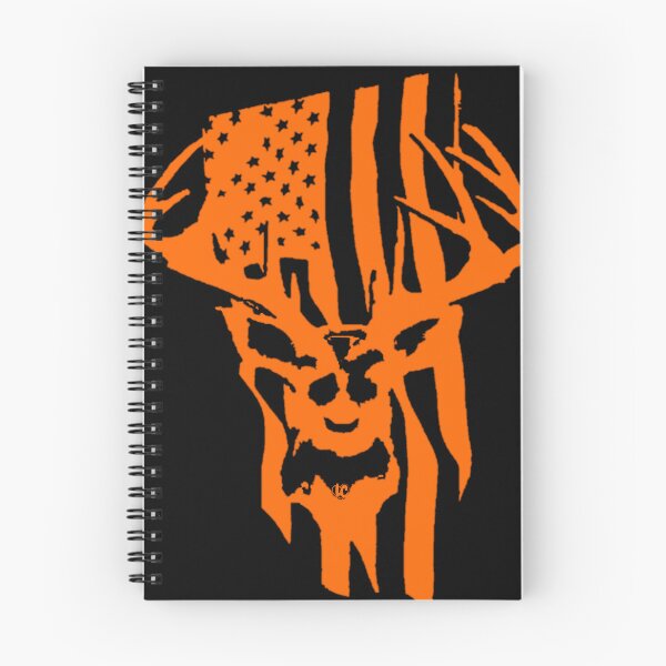 Item preview, Hunter Orange Whitetail Trophy Buck American Flag designed and sold by LifeCrush.