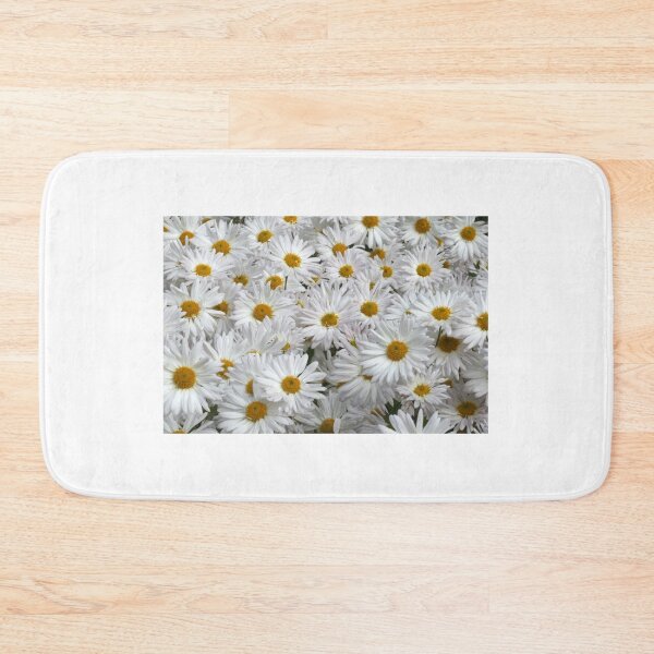 Item preview, White chamomiles on nature background designed and sold by olena2552.