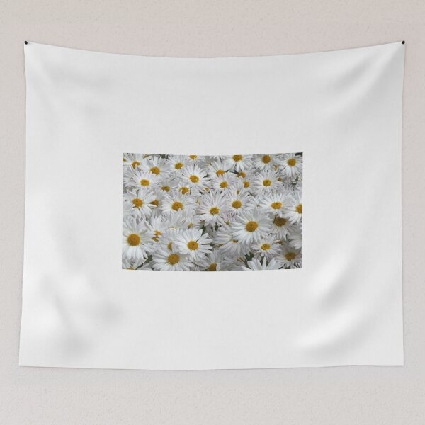 Item preview, White chamomiles on nature background designed and sold by olena2552.