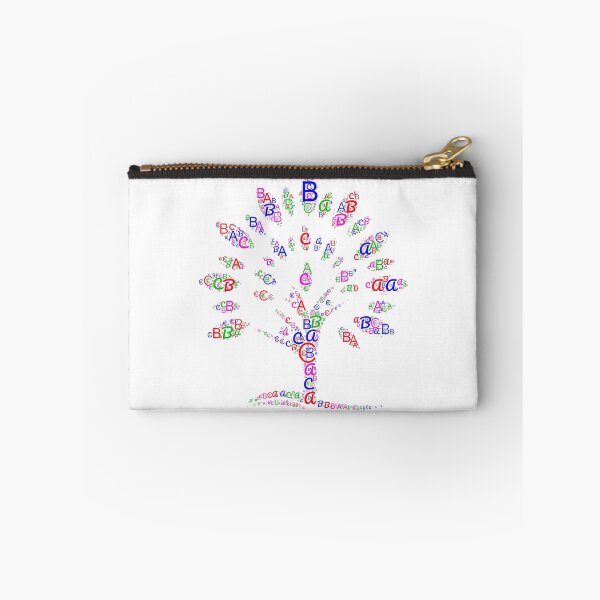 Item preview, Alphabet word cloud is wrapped into a tree shape you will love it. designed and sold by ElmonirPress.