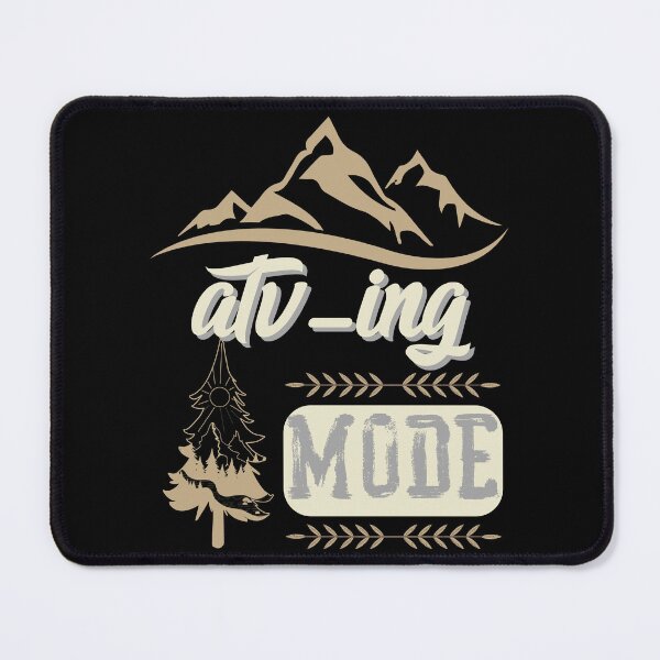 Item preview, atv-ing mode, forest river sun inside tree pine designed and sold by movie-popcorn.