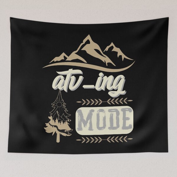 Item preview, atv-ing mode, forest river sun inside tree pine designed and sold by movie-popcorn.