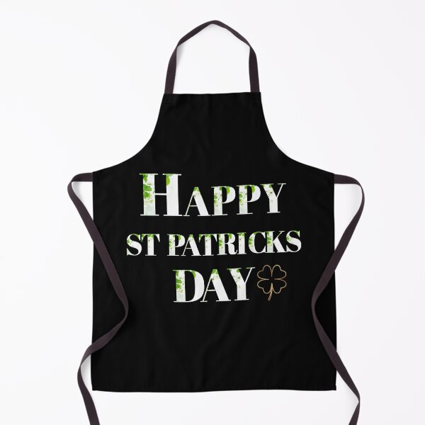Item preview, Happy St. Patrick’s Day, white text designed and sold by HarriPaloma.