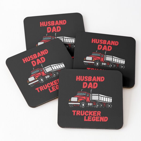 Item preview, husband dad trucker legend designed and sold by IyakMan.
