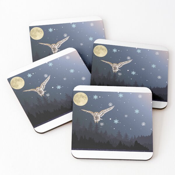 Item preview, Owl across night sky designed and sold by Cathy Armato.