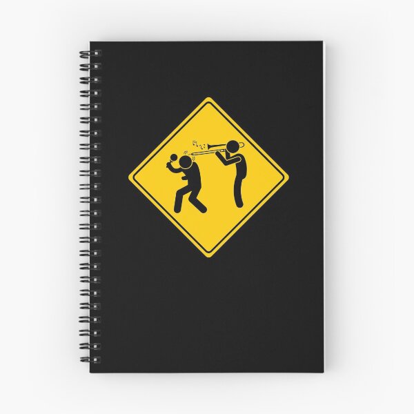 Item preview, Funny Warning Sign Trombone designed and sold by idlei.