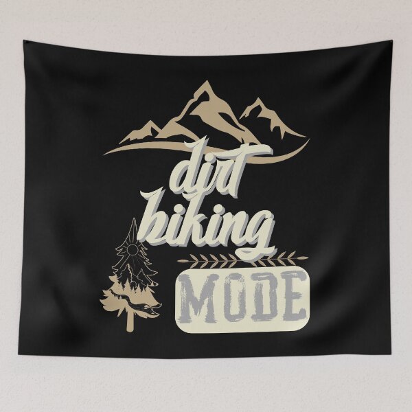 Item preview, dirt biking mode, forest river sun inside tree pine designed and sold by movie-popcorn.