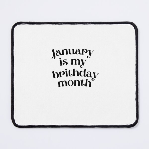 Item preview, January Birthday Quotes Aesthetic designed and sold by erion-store.