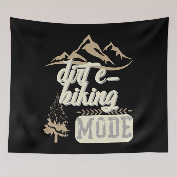 Item preview, dirt e-biking mode, forest river sun inside tree pine designed and sold by movie-popcorn.