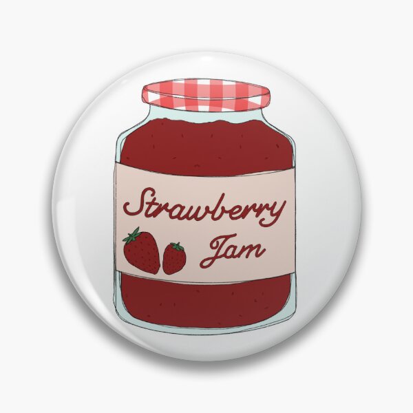 Item preview, Strawberry Jam Illustration designed and sold by hanameda.
