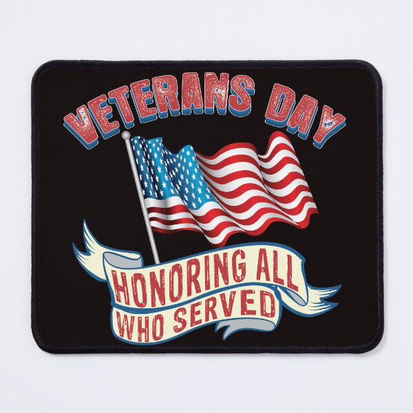 Item preview, VETERAN'S DAY - HONORING ALL WHO SERVED designed and sold by creativeliberty.