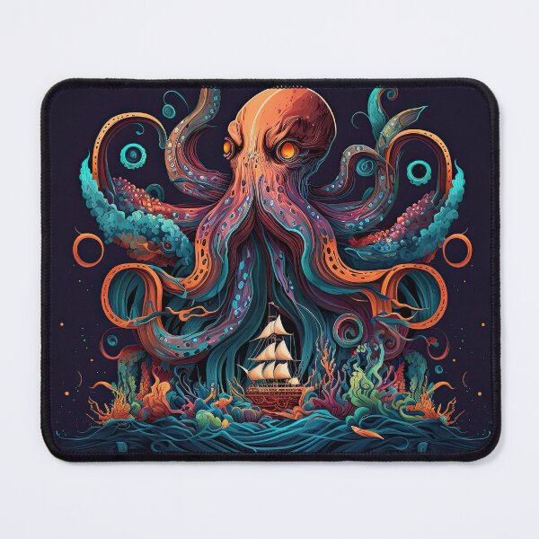 Item preview, The kraken and the clipper designed and sold by Cydermann.