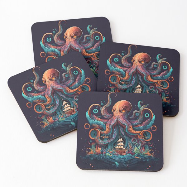 Item preview, The kraken and the clipper designed and sold by Cydermann.