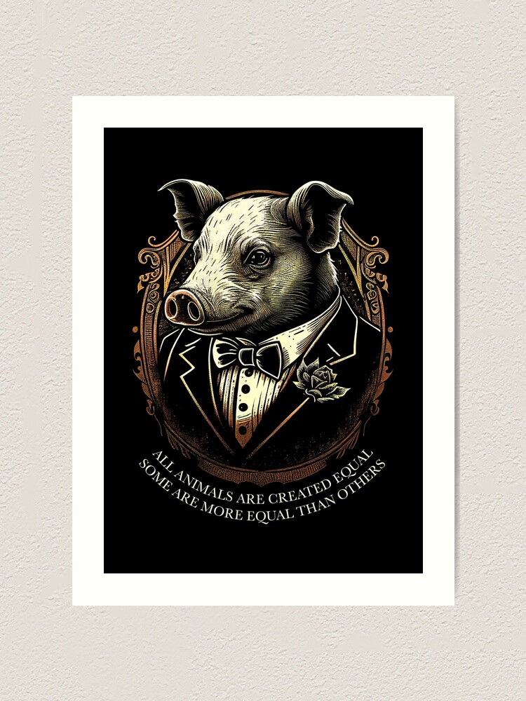 Animal Farm Napoleon Print 