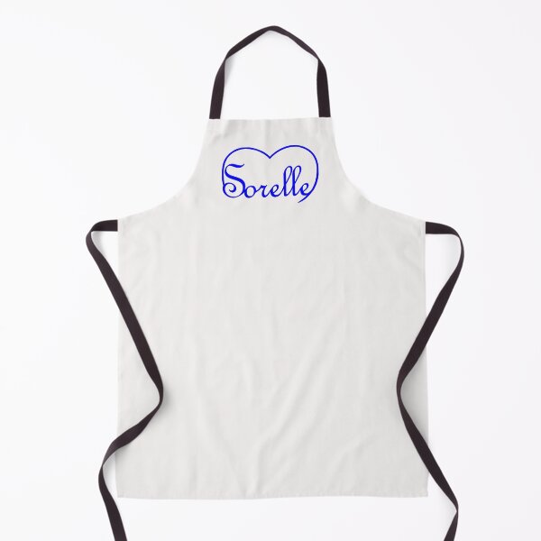 Item preview, Italian word Sorelle / Sisters in the top of a heart - blue designed and sold by SunnyDazDesign.