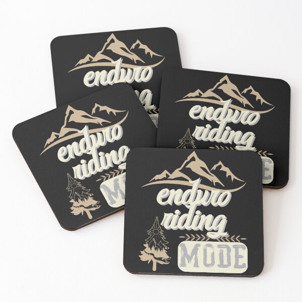 Item preview, enduro riding mode, forest river sun inside tree pine designed and sold by movie-popcorn.