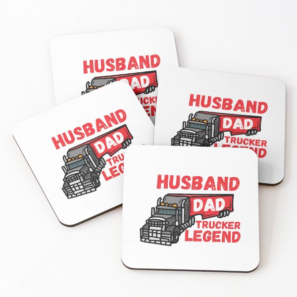 Item preview, husband dad trucker legend designed and sold by IyakMan.