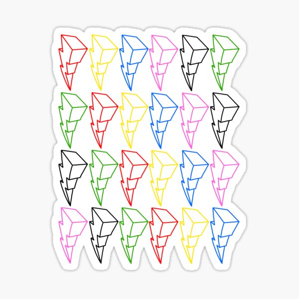 Vista previa del artículo con la obra «Rayo», diseñado y vendido por Simple Pete Doodles.