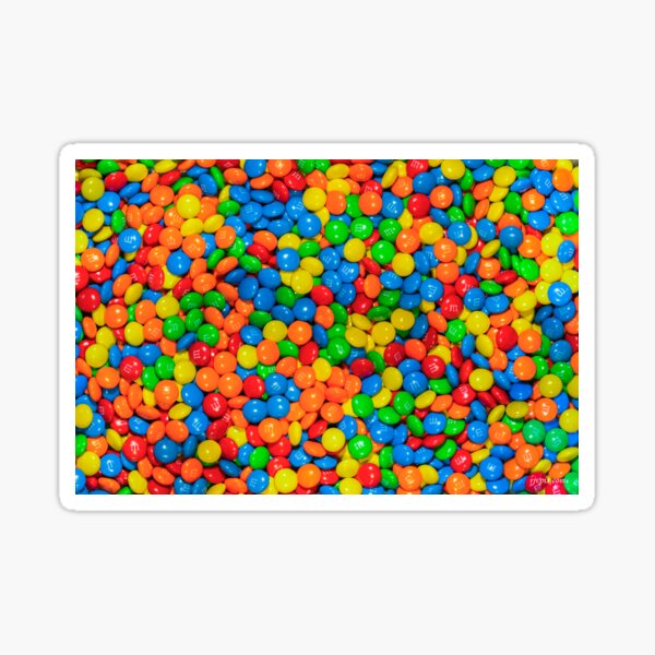 m&m Sticker