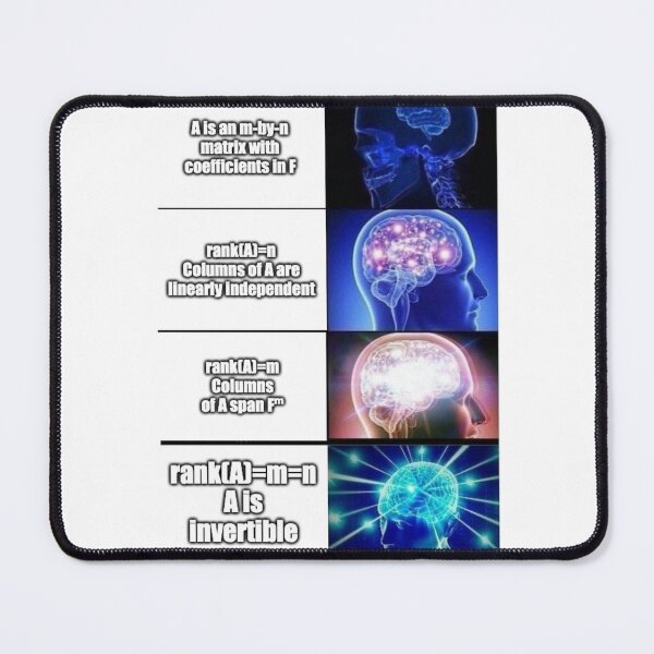 Item preview, Linear Algebra Matrix Meme designed and sold by coolcat4023.