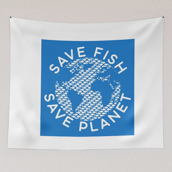 Item preview,  Save Fish...Save Planet designed and sold by Concept-Hub.
