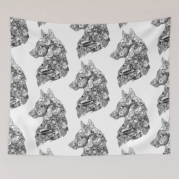 Item preview, Tangled Wolf designed and sold by lezell.