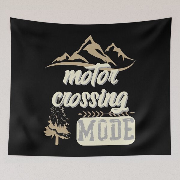 Item preview, motor crossing mode, forest river sun inside tree pine designed and sold by movie-popcorn.