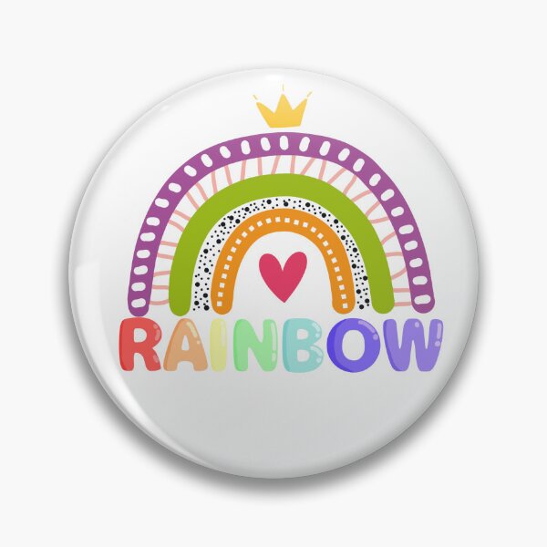 Item preview, Rainbow surrounding a heart designed and sold by AnyMar2023.