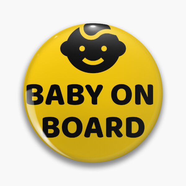 Item preview, Baby on board sign Caution sign - baby on board sticker designed and sold by dreamwish.