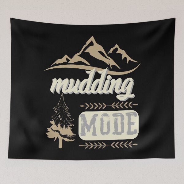 Item preview, mudding mode, forest river sun inside tree pine designed and sold by movie-popcorn.