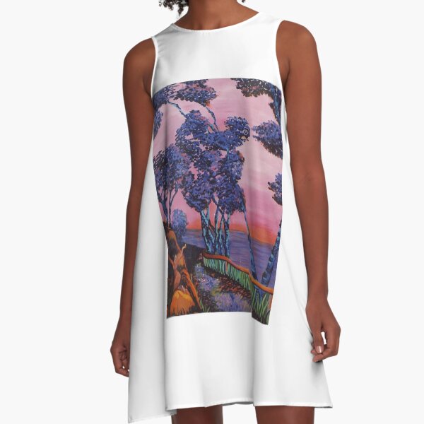 Welcoming of the Water Spirit A-Line Dress