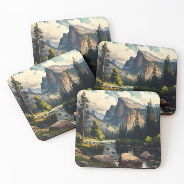 Artikelvorschau, Yosemite-Nationalpark-Malerei entworfen und verkauft von TheSilverString.
